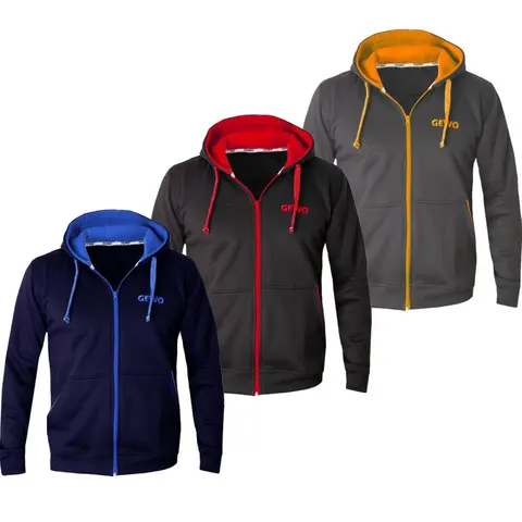 GEWO Hoodie Cervo schwarz/rot XXXS