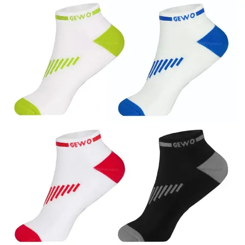 GEWO Kurzsocke Short Flex II weiß/rot 42-44