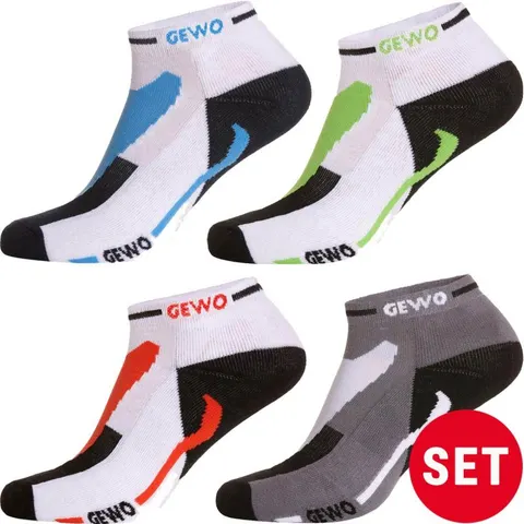 GEWO Kurzsocke Short Flex III - Set (4 Stück) 45-47