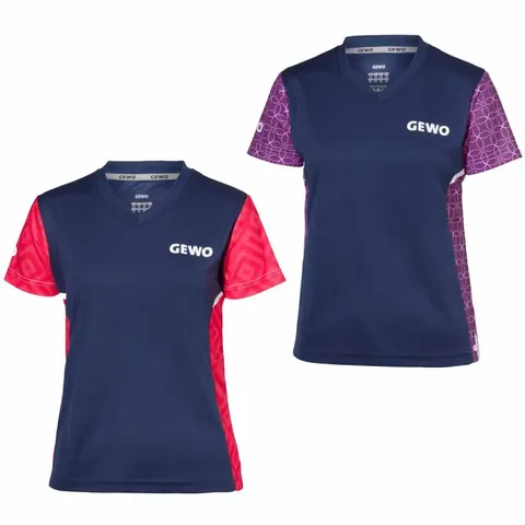GEWO Lady Shirt Emma navy/pink XXXS