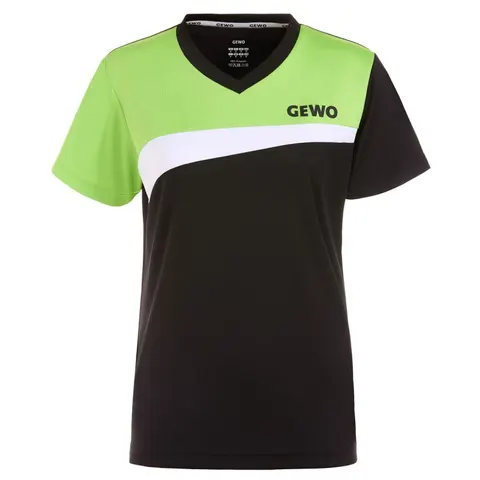 GEWO Lady Shirt Fondi I schwarz/lime XXXS