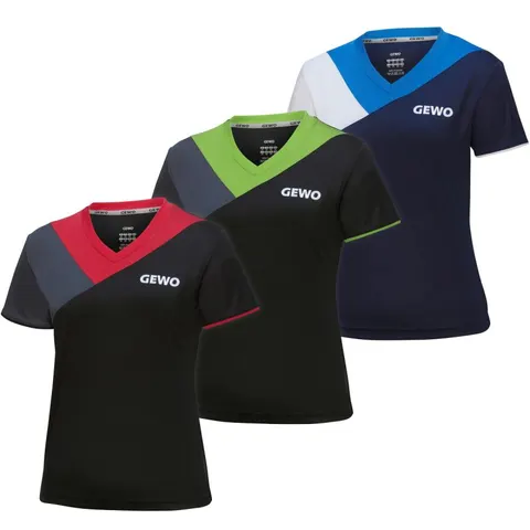 GEWO Lady Shirt Toledo navy/royal XXXS