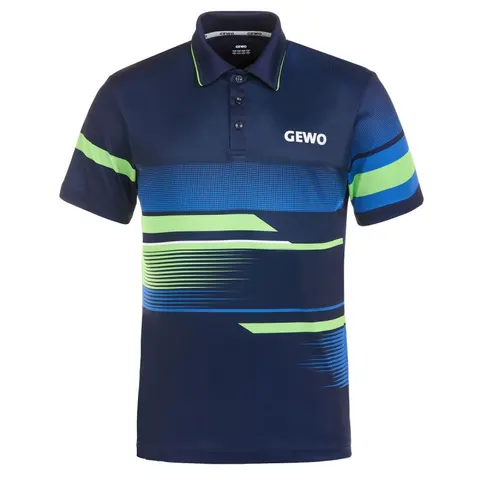 GEWO Poloshirt Sarno II navy/grün XXXXS