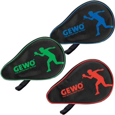 GEWO Rundhülle Nova mit Ballfach schwarz/rot