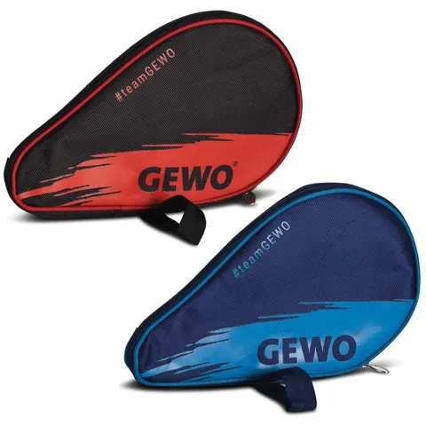 GEWO Rundhülle Wave mit Ballfach schwarz/rot