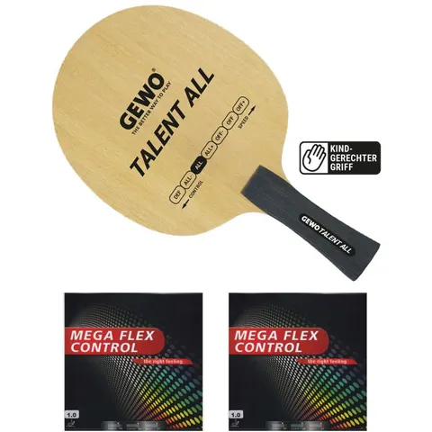 GEWO Schläger: Holz Talent ALL mit Mega Flex Control konkav small