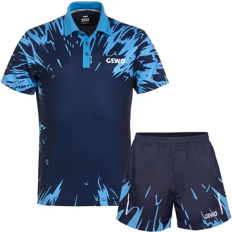 GEWO Set Mattia Hemd + Shorts navy/midblue XXS