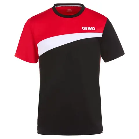 GEWO Shirt Fondi IV schwarz/rot XXXXS