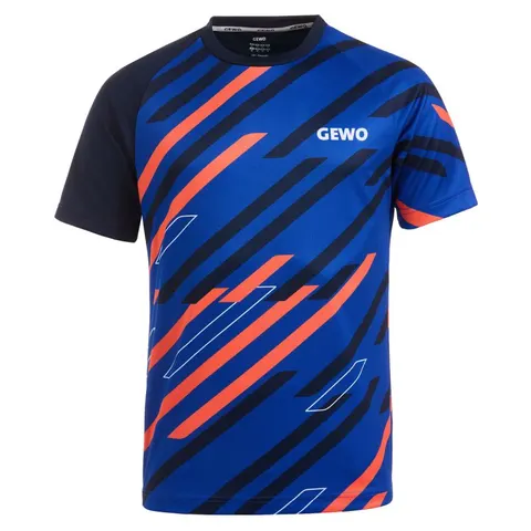 GEWO Shirt Ponza III navy/orange XXXXS