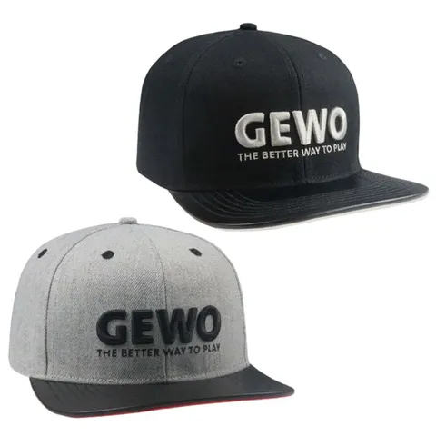 GEWO Snapback-Cap schwarz/weiß