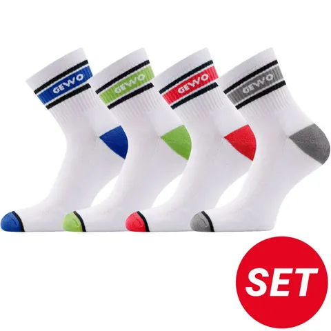 GEWO Socke Step Flex III - Set (4 Stück) 45-47