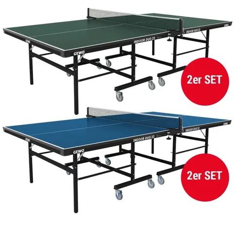 GEWO Tisch Indoor Duo 22 - Set (2 Stück) grün