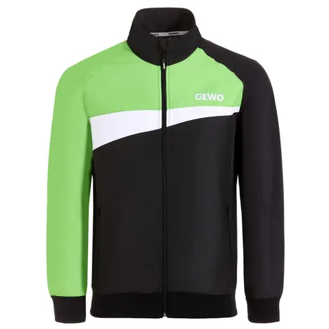 GEWO Trainingsjacke Fondi III schwarz/lime XXXS