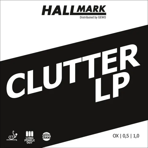 HALLMARK Belag Clutter-LP rot OX