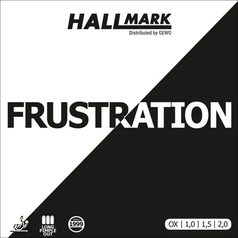 HALLMARK Belag Frustration rot OX