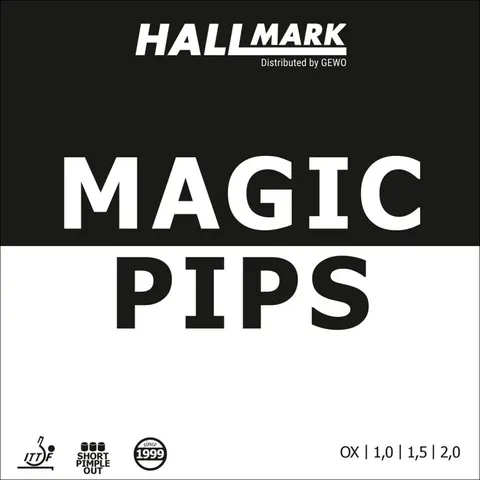 HALLMARK Belag Magic Pips rot OX