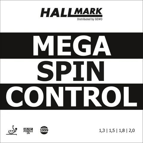 HALLMARK Belag Mega Spin Control rot 1,3 mm