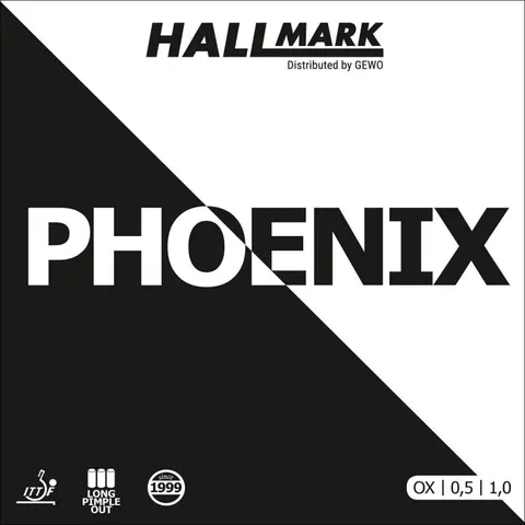 HALLMARK Belag Phoenix rot 0,5 mm