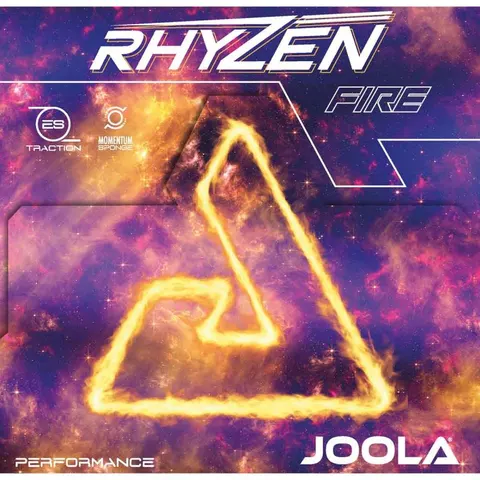 JOOLA Belag Rhyzen Fire rot 2,0 mm
