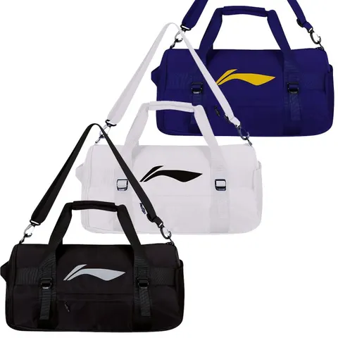 LI-NING Duffle Bag Logo schwarz