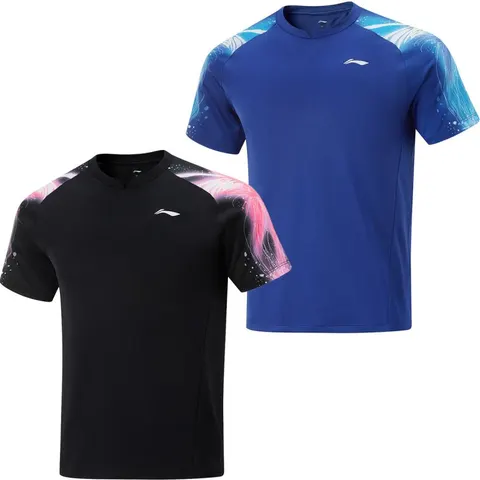 LI-NING T-Shirt Star Flow blau S