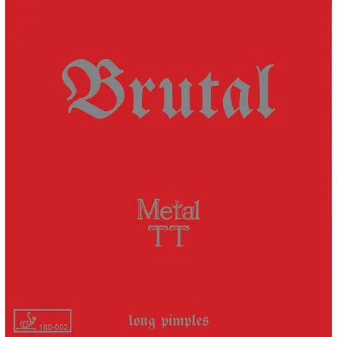 Metal TT Belag Brutal rot OX