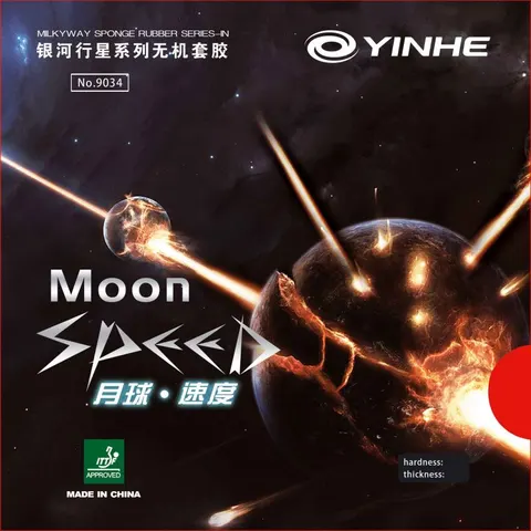 Milky Way/Yinhe Belag Moon Speed Soft rot 1,7 mm