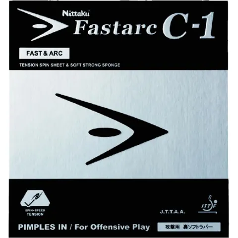 Nittaku Belag Fastarc C-1 rot 1,8 mm