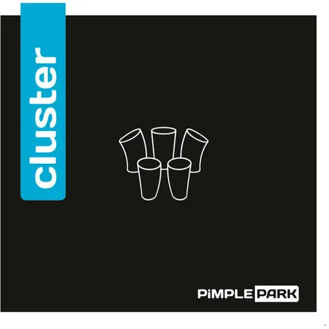 PiMPLEPARK Belag Cluster rot 1,0 mm