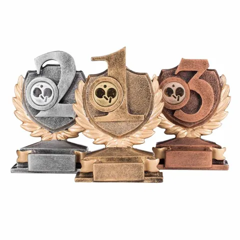 Pokal TT-Resinfigur Winner silber