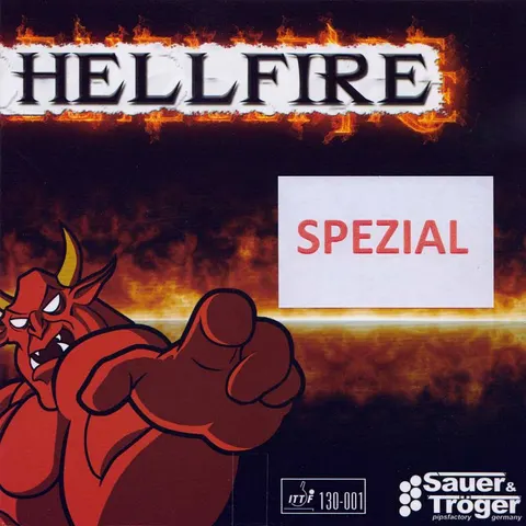 Sauer & Tröger Belag Hellfire Spezial rot OX