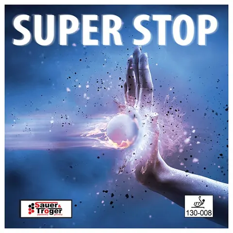 Sauer & Tröger Belag Super Stop rot 1,5 mm