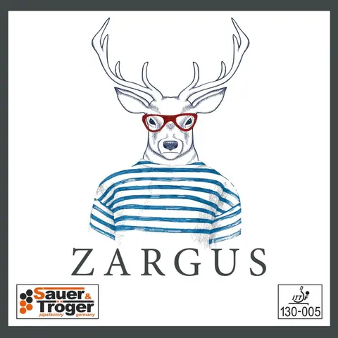 Sauer & Tröger Belag Zargus rot 1,5 mm