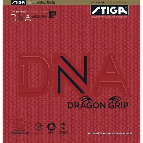STIGA Belag DNA Dragon Grip 55 schwarz 2,3 mm