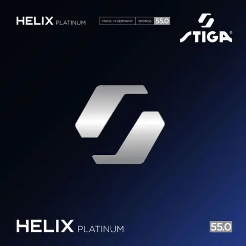 STIGA Belag Helix Platinum 55 rot 2,2 mm