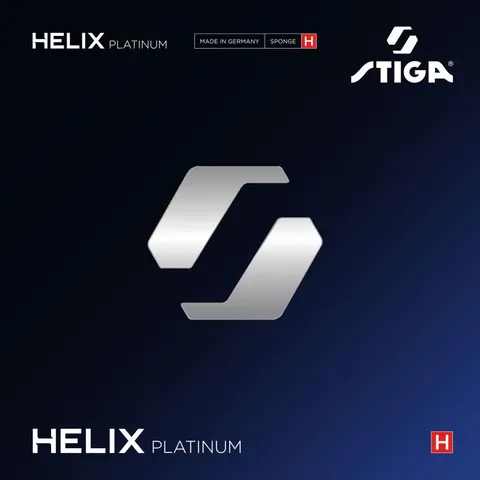 STIGA Belag Helix Platinum H schwarz 2,2 mm