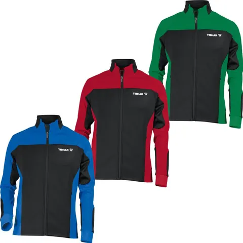TIBHAR Anzugjacke Trend schwarz/rot M