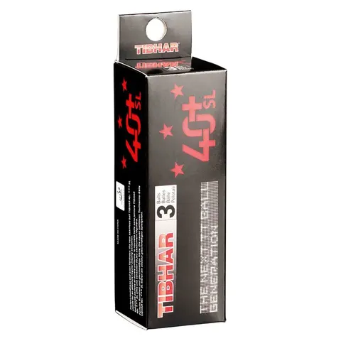 TIBHAR Ball ***40+ SL (nahtlos) 3er weiß