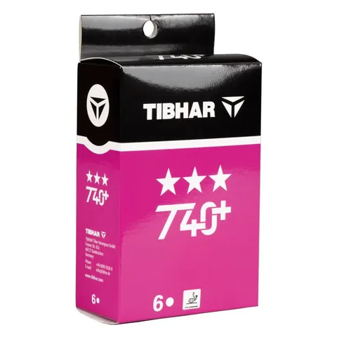 TIBHAR Ball T40+ *** 6er weiß