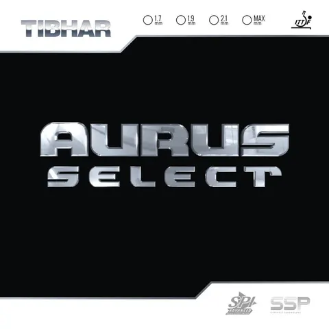 TIBHAR Belag Aurus Select rot 1,7 mm