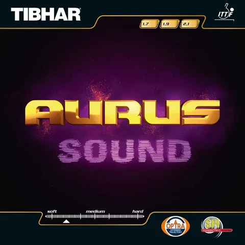 TIBHAR Belag Aurus Sound rot 1,7 mm