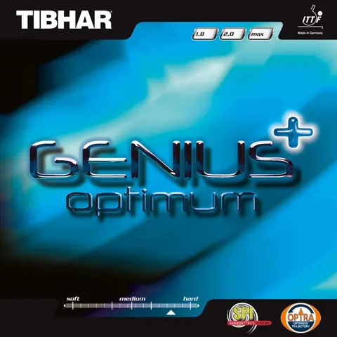 TIBHAR Belag Genius Optimum rot 2,0 mm