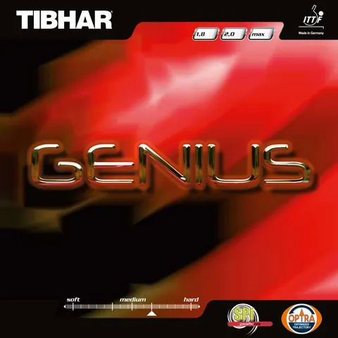 TIBHAR Belag Genius rot 1,8 mm