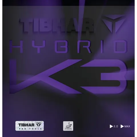 TIBHAR Belag Hybrid K3 Pro rot 2,0 mm