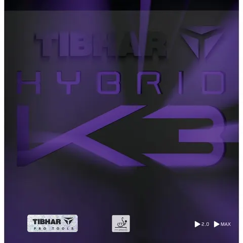 TIBHAR Belag Hybrid K3 rot 2,0 mm