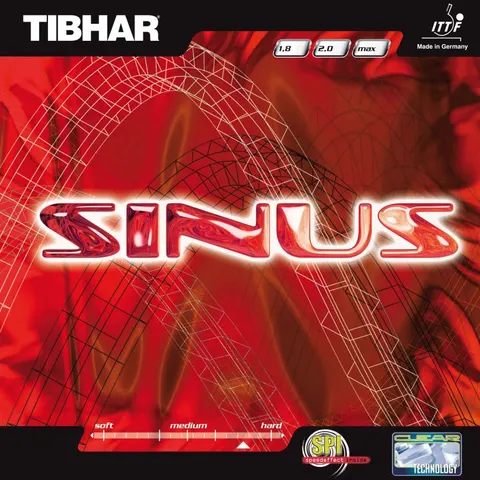 TIBHAR Belag Sinus rot 2,3 mm
