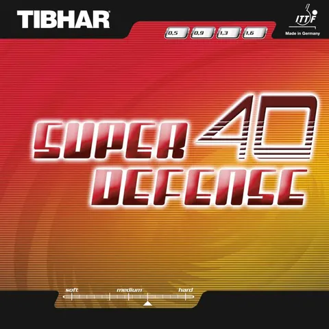 TIBHAR Belag Super Defense 40 rot 0,9 mm