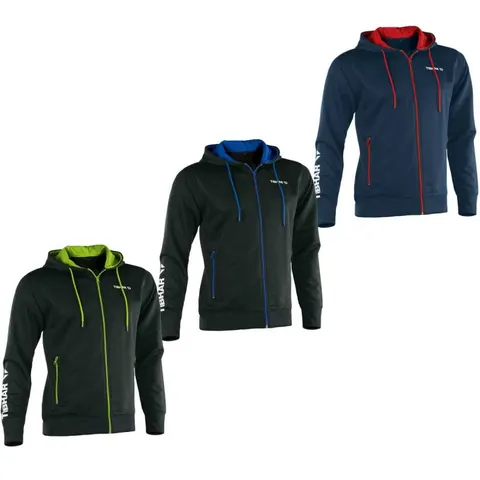 TIBHAR Hoodie Mundo/World schwarz/lime XXS