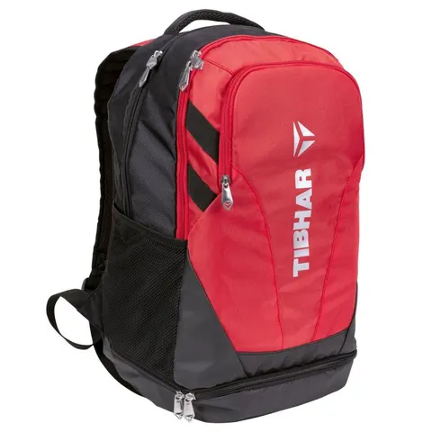 TIBHAR Rucksack Mesh rot/schwarz