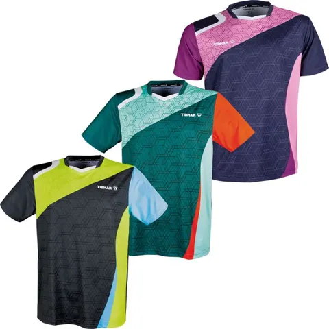 TIBHAR T-Shirt Sol gelb/blau S
